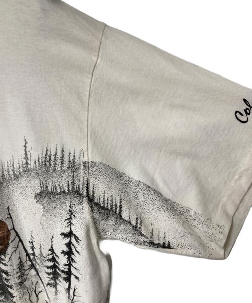 ONEITA（オニータ）ONEITA (オニータ) プリントTシャツ  90'ｓ U.S.A製 ホワイト サイズ:LARGEの古着・服飾アイテム