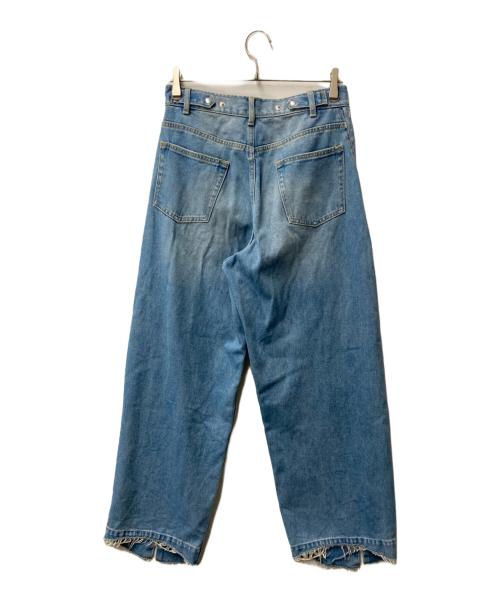 Adam et Rope（アダム エ ロペ）Adam et Rope (アダム エ ロペ) ルーズフィットアジャストデニム インディゴ サイズ:38の古着・服飾アイテム