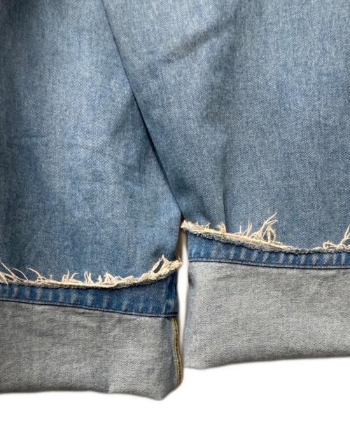 Adam et Rope（アダム エ ロペ）Adam et Rope (アダム エ ロペ) ルーズフィットアジャストデニム インディゴ サイズ:38の古着・服飾アイテム