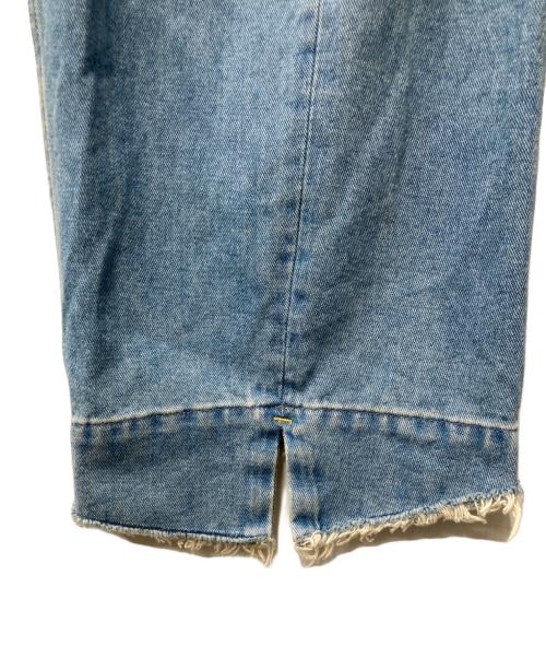 Adam et Rope（アダム エ ロペ）Adam et Rope (アダム エ ロペ) ルーズフィットアジャストデニム インディゴ サイズ:38の古着・服飾アイテム