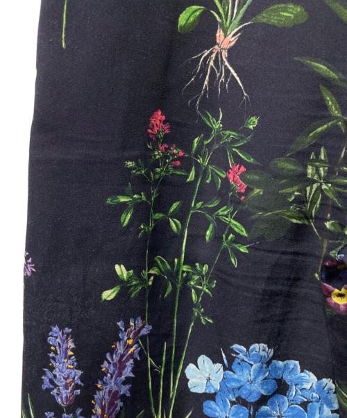 ticca（ティッカ）TICCA (ティッカ) フラワープリントパンツ ネイビー サイズ:Fの古着・服飾アイテム