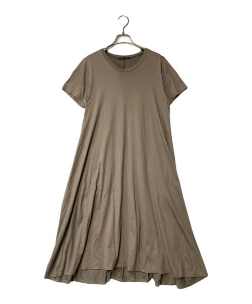 mizuiro-ind（ミズイロインド）mizuiro-ind (ミズイロインド) コットンワンピース ベージュ サイズ:-の古着・服飾アイテム