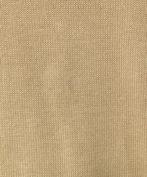 Drumohr（ドルモア）Drumohr (ドルモア) コットンクルーネックニット イエロー サイズ:48の古着・服飾アイテム