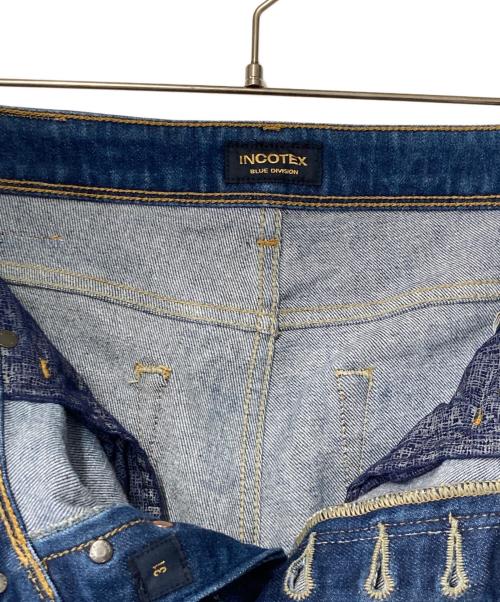 INCOTEX（インコテックス）INCOTEX (インコテックス) BLUE DIVISION Slim Fit ヴィンテージウォッシュスリムテーパードストレッチクロップドデニム BDPS0002-00540W3 インディゴ サイズ:-の古着・服飾アイテム