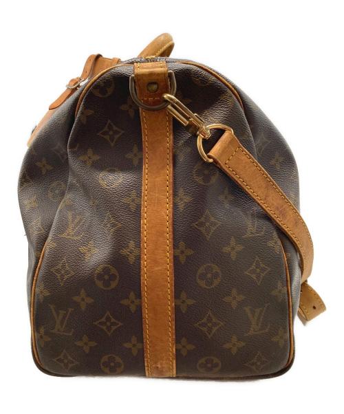 LOUIS VUITTON（ルイ ヴィトン）LOUIS VUITTON (ルイ ヴィトン) ボストンバッグ キーポル・バンドリエール50　モノグラム　 ブラウンの古着・服飾アイテム