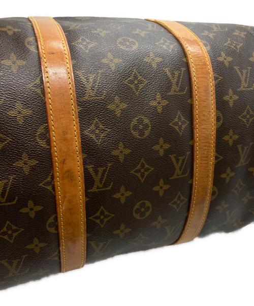 LOUIS VUITTON（ルイ ヴィトン）LOUIS VUITTON (ルイ ヴィトン) ボストンバッグ キーポル・バンドリエール50　モノグラム　 ブラウンの古着・服飾アイテム