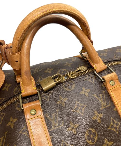LOUIS VUITTON（ルイ ヴィトン）LOUIS VUITTON (ルイ ヴィトン) ボストンバッグ キーポル・バンドリエール50　モノグラム　 ブラウンの古着・服飾アイテム