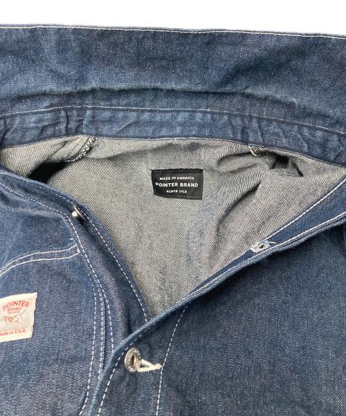 Pointer（ポインター）POINTER (ポインター) デニムコート インディゴ サイズ:XSの古着・服飾アイテム