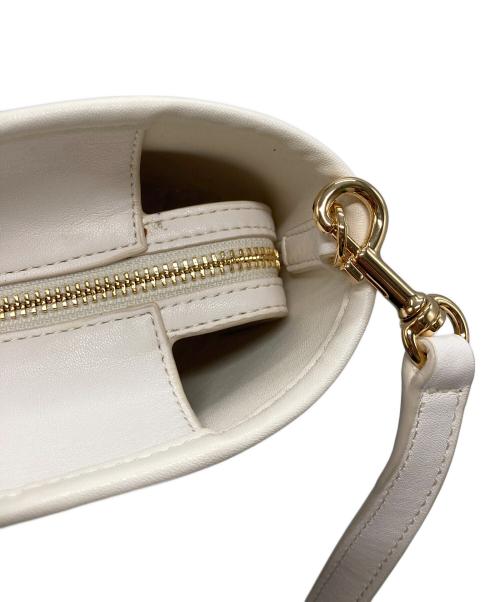 TORY BURCH（トリーバーチ）TORY BURCH (トリーバーチ) 2WAY トートバッグ　アイボリー×グレー　 アイボリー×グレーの古着・服飾アイテム