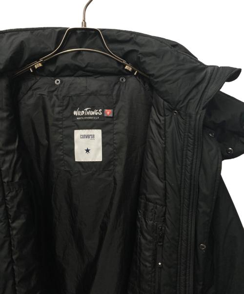 WILD THINGS（ワイルドシングス）WILD THINGS (ワイルドシングス) CONVERSE TOKYO (コンバーストウキョウ) 別注 MONSTER PARKA PRIMALOFT モンスターパーカー ブラック サイズ:2の古着・服飾アイテム