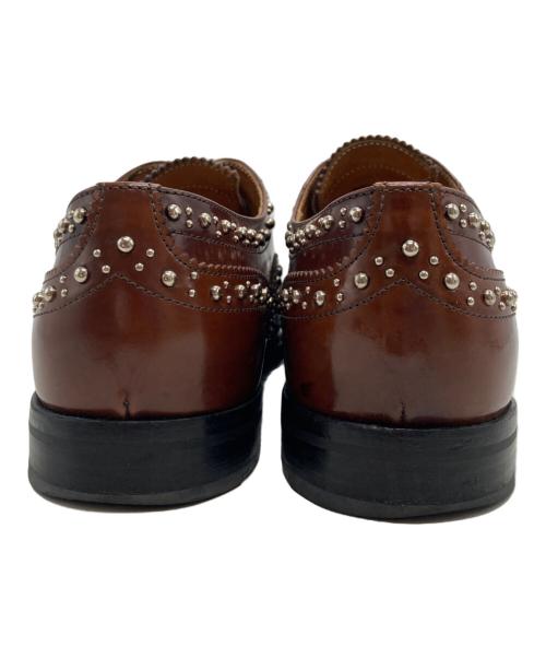 CHURCH'S（チャーチ）CHURCH'S (チャーチ) BURWOOD MET ウィングチップシューズ　スタッズ　 ブラウン サイズ:38 1/2の古着・服飾アイテム