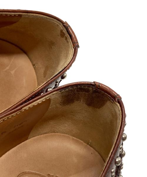 CHURCH'S（チャーチ）CHURCH'S (チャーチ) BURWOOD MET ウィングチップシューズ　スタッズ　 ブラウン サイズ:38 1/2の古着・服飾アイテム