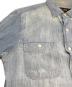 中古・古着 RRL (ダブルアールエル) シャンブレーシャツ　ワークシャツ ブルー サイズ:S：5000円