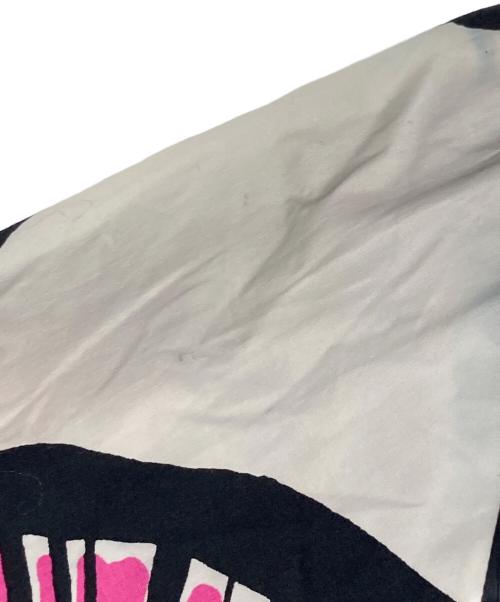 marimekko（マリメッコ）marimekko (マリメッコ) 総柄シャツワンピース ブラック×ピンク サイズ:36の古着・服飾アイテム