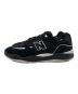 NEW BALANCE (ニューバランス) ローカットスニーカー ブラック サイズ:US M8/UK7.5/26cm：8000円