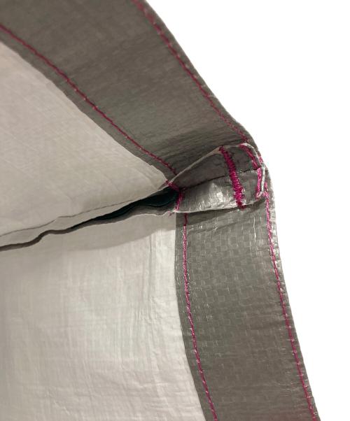 Herve Chapelier（エルベシャプリエ）Herve Chapelier (エルベシャプリエ) 2012PP マルシェバッグM シルバー×ピンクの古着・服飾アイテム