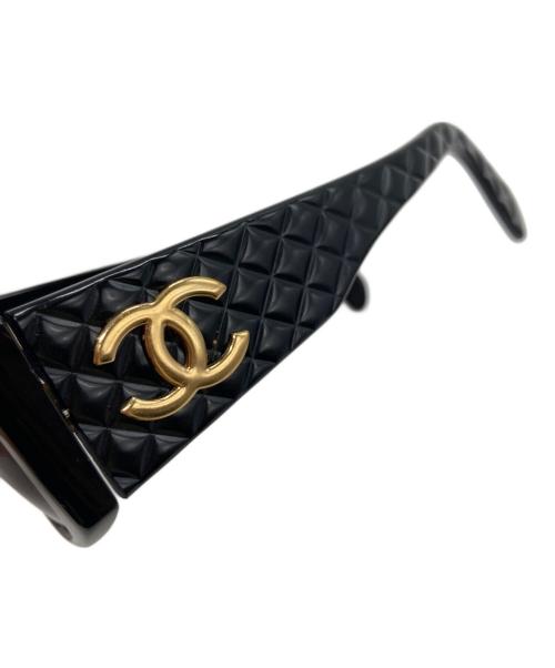 CHANEL（シャネル）CHANEL (シャネル) マトラッセ ココマーク サングラス ブラックの古着・服飾アイテム