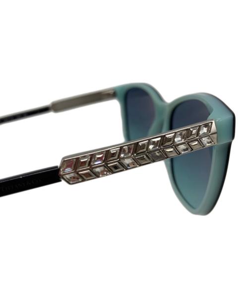 TIFFANY & Co.（ティファニー）TIFFANY & Co. (ティファニー) グラデーションサングラス　 ブラック×ブルー サイズ:56□16　140の古着・服飾アイテム