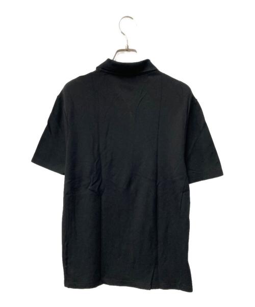 RAF SIMONS（ラフシモンズ）RAF SIMONS (ラフシモンズ) ベルトデザインポロシャツ ブラック サイズ:Mの古着・服飾アイテム