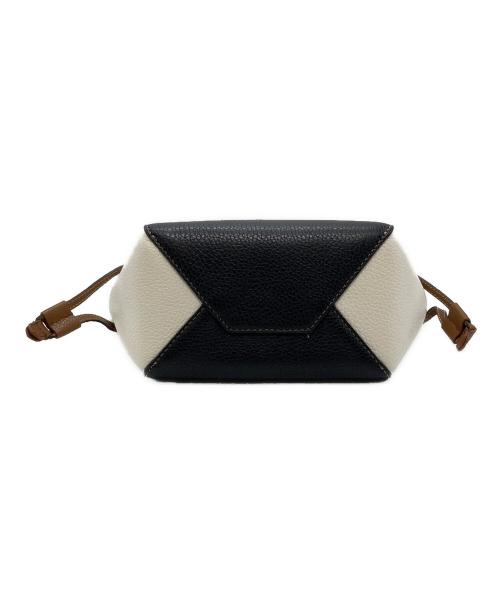 FURLA（フルラ）FURLA (フルラ) BASRFUA 2WAYバッグ ブラック×ブラウン×アイボリーの古着・服飾アイテム