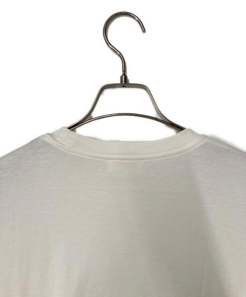 BALLSEY（ボールジィ）BALLSEY (ボールジィ) ジャージコンビ ペプラムプルオーバー アイボリー サイズ:36の古着・服飾アイテム