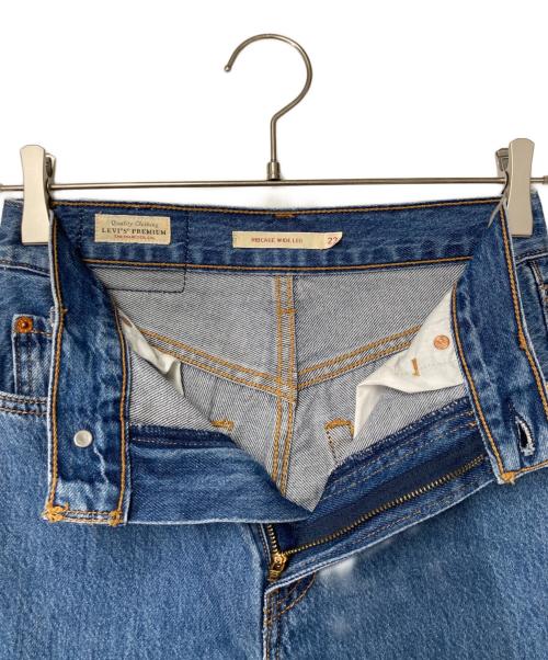 LEVI'S PReMIUM（リーバイス プレミアム）LEVI'S PReMIUM (リーバイスプレミアム) Spick and Span (スピックアンドスパン) 別注 RIBCAGE WIDE LEG デニムパンツ インディゴ サイズ:23の古着・服飾アイテム