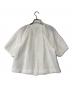 BEAUTY&YOUTH (ビューティーアンドユース) リボンギャザーブラウス ホワイト サイズ:SIZE Free：4000円