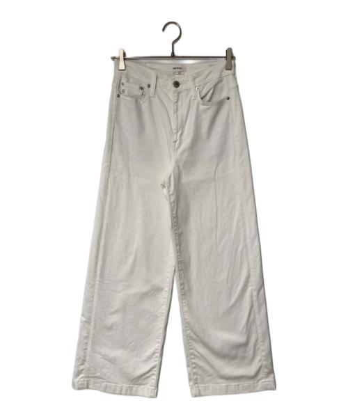 Something（サムシング）Something (サムシング) LISA ワイドデニムパンツ ホワイト サイズ:Mの古着・服飾アイテム