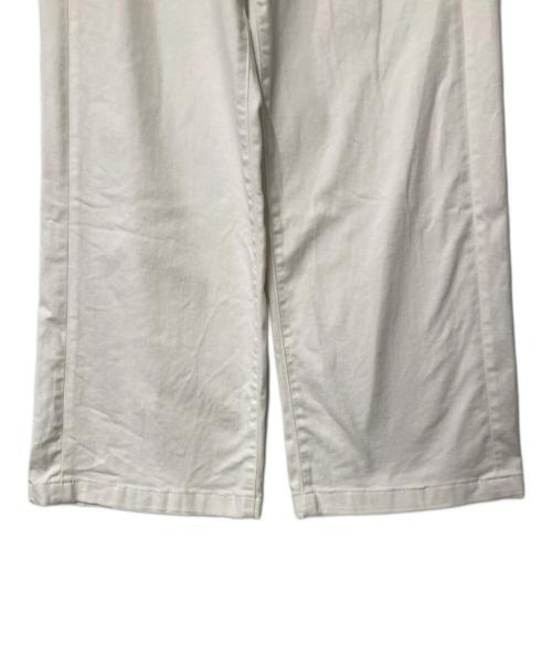 Something（サムシング）Something (サムシング) LISA ワイドデニムパンツ ホワイト サイズ:Mの古着・服飾アイテム