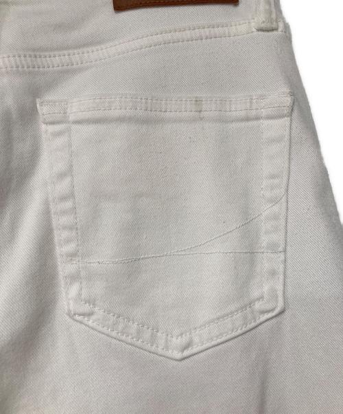 Something（サムシング）Something (サムシング) LISA ワイドデニムパンツ ホワイト サイズ:Mの古着・服飾アイテム