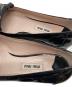 中古・古着 MIU MIU (ミュウミュウ) タッセルローファー DNC654 ブラック サイズ:36：7000円