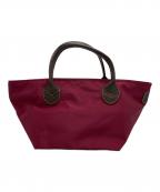 Herve Chapelierエルベシャプリエ）の古着「舟型ハンドバッグ」｜ボルドー