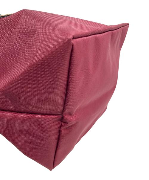 Herve Chapelier（エルベシャプリエ）Herve Chapelier (エルベシャプリエ) 舟型ハンドバッグ ボルドーの古着・服飾アイテム