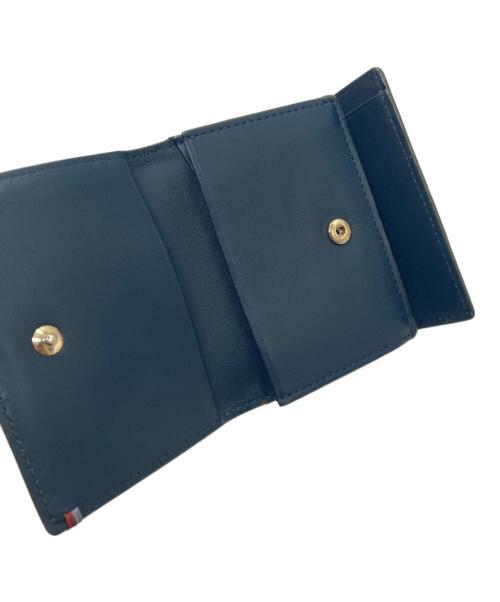 PAUL SMITH（ポールスミス）PAUL SMITH (ポールスミス) ハイライトステッチ3つ折り財布 ネイビーの古着・服飾アイテム