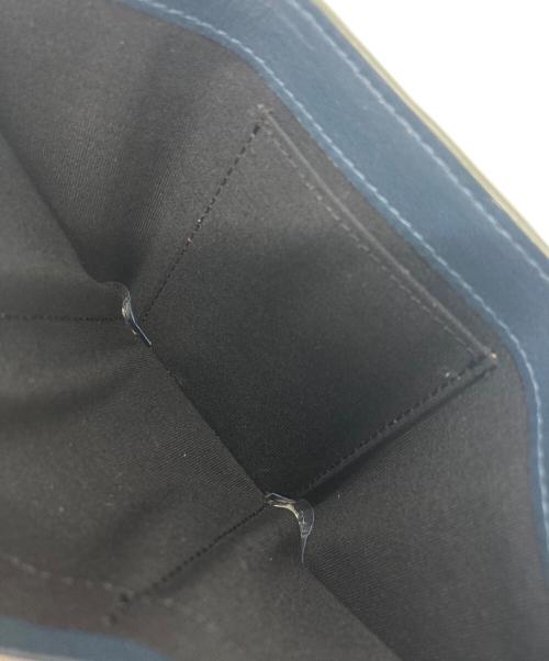 PAUL SMITH（ポールスミス）PAUL SMITH (ポールスミス) ハイライトステッチ3つ折り財布 ネイビーの古着・服飾アイテム