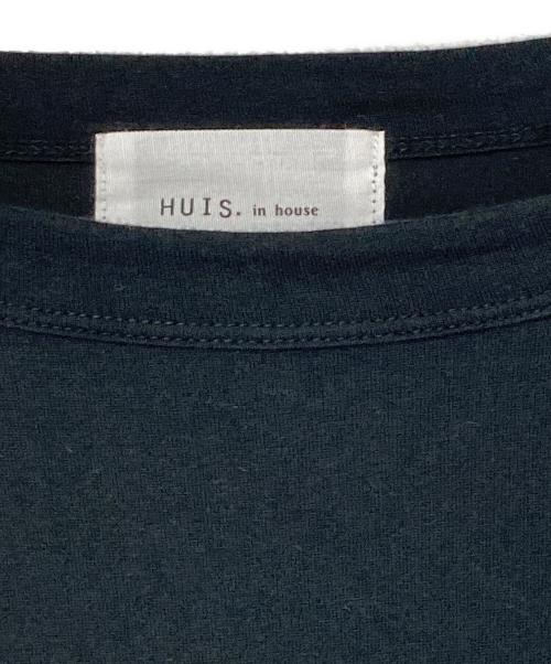 HUIS（ハウス）HUIS (ハウス) カットソーワンピース CS302-1004 ブラック サイズ:Fの古着・服飾アイテム