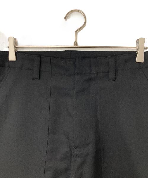 JOSEPH（ジョゼフ）JOSEPH (ジョゼフ) WORSTED WOOL GABARDINE ワイドパンツ/ウーステッドウールギャバジンワイドパンツ ブラック サイズ:SIZE 46の古着・服飾アイテム