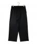 JOSEPH（ジョゼフ）の古着「WORSTED WOOL GABARDINE ワイドパンツ/ウーステッドウールギャバジンワイドパンツ」｜ブラック