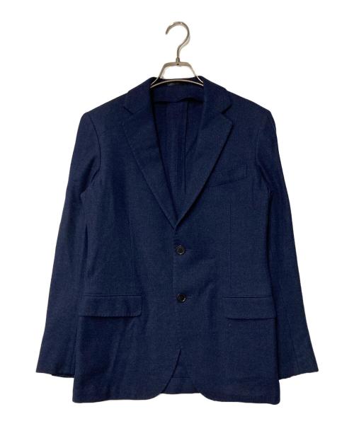 TOMORROW LAND（トゥモローランド）TOMORROW LAND (トゥモローランド) Ermenegildo Zegna (エルメネジルド・ゼニア) シルク混2Bジャケット ネイビー サイズ:SIZE 34Sの古着・服飾アイテム