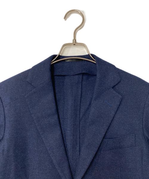 TOMORROW LAND（トゥモローランド）TOMORROW LAND (トゥモローランド) Ermenegildo Zegna (エルメネジルド・ゼニア) シルク混2Bジャケット ネイビー サイズ:SIZE 34Sの古着・服飾アイテム