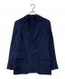 TOMORROW LAND（トゥモローランド）の古着「シルク混2Bジャケット」｜ネイビー