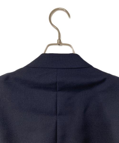 Burberry's（バーバリーズ）Burberry's (バーバリーズ) モヘヤウール金釦ダブルテーラードジャケット ネイビー サイズ:AB7の古着・服飾アイテム