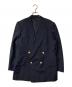 Burberry's（バーバリーズ）の古着「モヘヤウール金釦ダブルテーラードジャケット」｜ネイビー