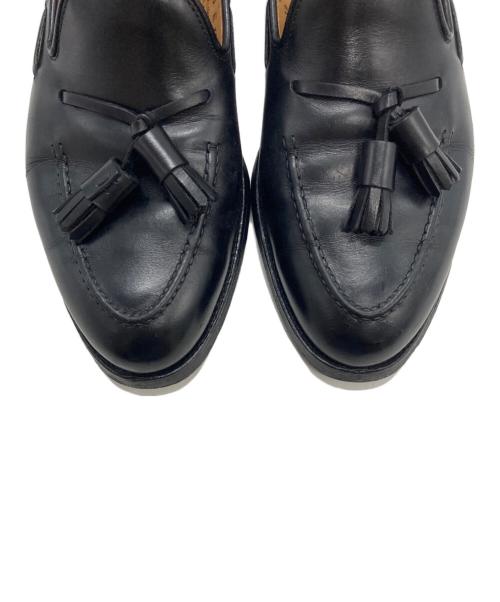Crockett & Jones（クロケット＆ジョーンズ）Crockett & Jones (クロケット＆ジョーンズ)  CAVENDISH 3 タッセルローファー ブラック サイズ:6Eの古着・服飾アイテム