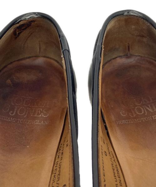 Crockett & Jones（クロケット＆ジョーンズ）Crockett & Jones (クロケット＆ジョーンズ)  CAVENDISH 3 タッセルローファー ブラック サイズ:6Eの古着・服飾アイテム