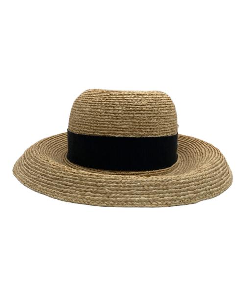 HELEN KAMINSKI（ヘレンカミンスキー）HELEN KAMINSKI (ヘレンカミンスキー) ラフィアハット ベージュの古着・服飾アイテム