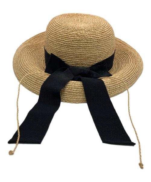 HELEN KAMINSKI（ヘレンカミンスキー）HELEN KAMINSKI (ヘレンカミンスキー) ラフィアハット ベージュの古着・服飾アイテム