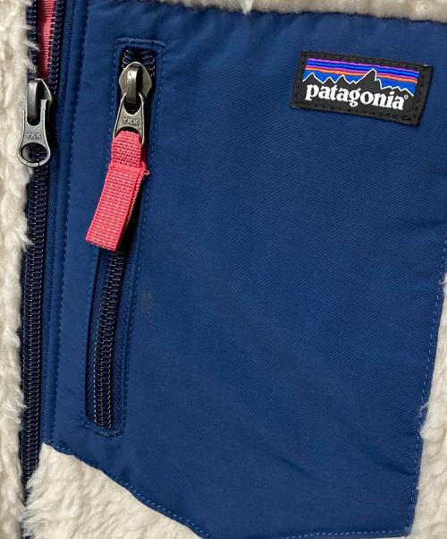 Patagonia（パタゴニア）Patagonia (パタゴニア) Kid's Retro-X Fleece Jacket アイボリー サイズ:XXL 16-18の古着・服飾アイテム