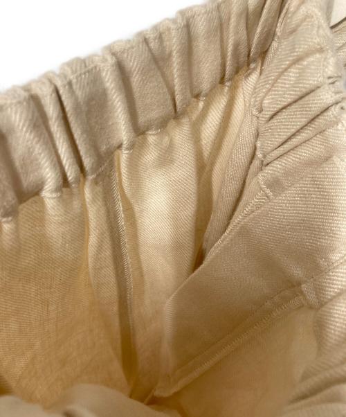 CLASKA（クラスカ）CLASKA (クラスカ) D リネンワイドパンツ ベージュ サイズ:38の古着・服飾アイテム