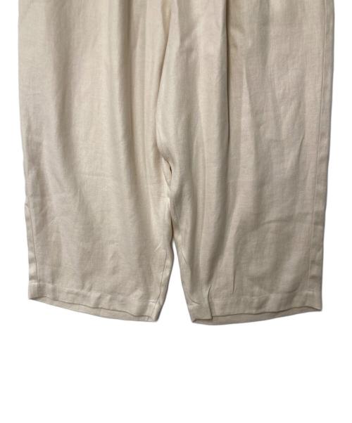 CLASKA（クラスカ）CLASKA (クラスカ) D リネンワイドパンツ ベージュ サイズ:38の古着・服飾アイテム
